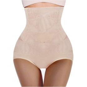 Womens' Tummy Control High Waist Trainer Body Shaper (Color: skin, size: XL)